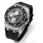 Super Clone Audemars Piguet Royal Oak Offshore 26420SO 44mm Grey-Black Dial – — case and bezel