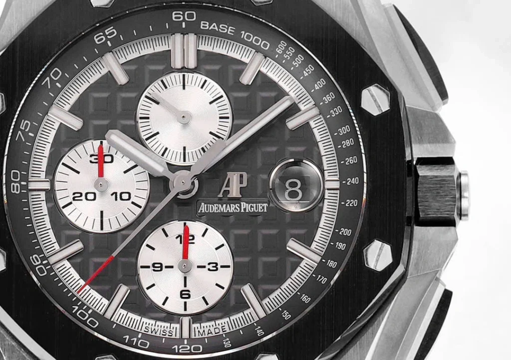 Super Clone Audemars Piguet Royal Oak Offshore 26420SO 44mm Grey-Black Dial – — side profile