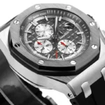 Super Clone Audemars Piguet Royal Oak Offshore 26420SO 44mm Grey-Black Dial – — clasp and links