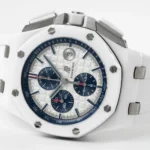 Super Clone Audemars Piguet Royal Oak Offshore Chronograph Ceramic 26402CB 44mm White Dial – — side profile
