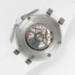 Super Clone Audemars Piguet Royal Oak Offshore Chronograph Ceramic 26402CB 44mm White Dial – — clasp and links