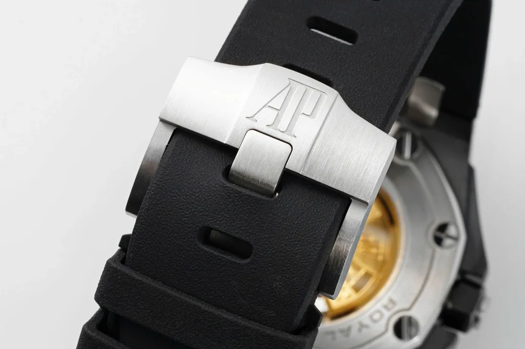 Super Clone Audemars Piguet Royal Oak Offshore Diver 15707 42mm Black Dial Ceramic — view 10