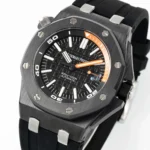 Super Clone Audemars Piguet Royal Oak Offshore Diver 15707 42mm Black Dial Ceramic — bracelet detail