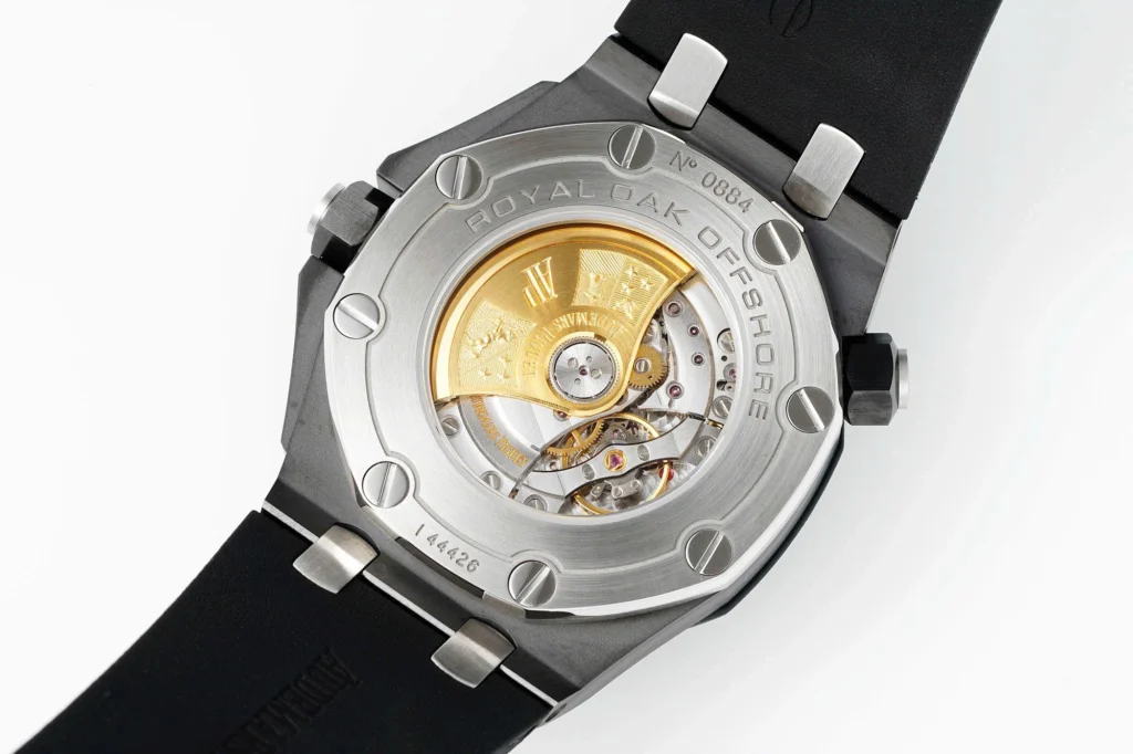 Super Clone Audemars Piguet Royal Oak Offshore Diver 15707 42mm Black Dial Ceramic — view 9