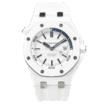 Super Clone Audemars Piguet Royal Oak Offshore Diver 15707CE 42mm White Dial Ceramic