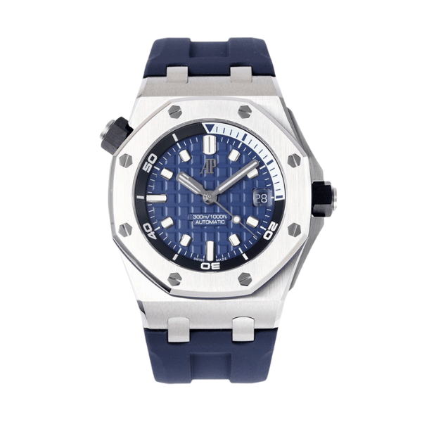 Super Clone Audemars Piguet Royal Oak Offshore Diver 15720ST 42mm Blue Dial