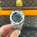 Super Clone Audemars Piguet Royal Oak Offshore Diver 15720ST 42mm Grey Dial – — side profile