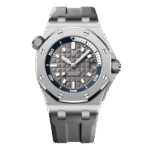 Super Clone Audemars Piguet Royal Oak Offshore Diver 15720ST 42mm Stainless Steel Grey Dial