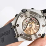 Super Clone Audemars Piguet Royal Oak Offshore Diver Chronograph Black Yellow 26703ST 42mm — view 9