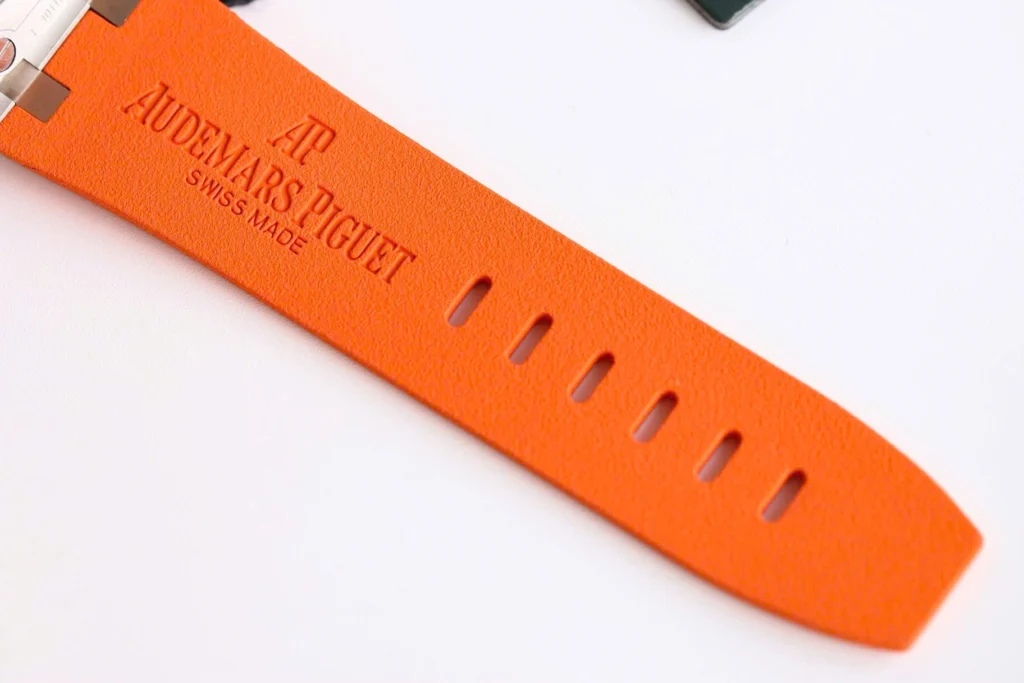Super Clone Audemars Piguet Royal Oak Offshore Diver Chronograph in Orange 26703ST 42mm — view 9