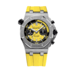 Super Clone Audemars Piguet Royal Oak Offshore Diver Chronograph in Yellow 26703ST 42mm