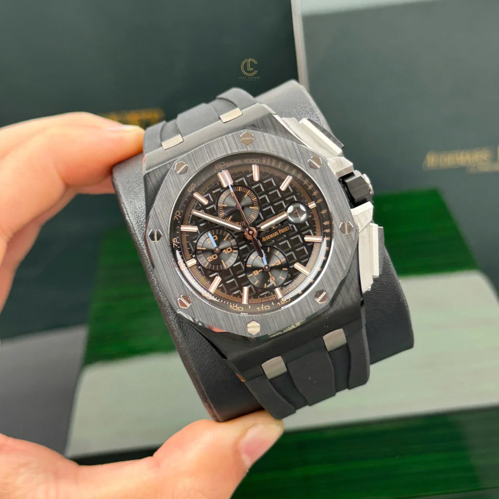 Super Clone Audemars Piguet Royal Oak Offshore Selfwinding Chronograph 26405CE.OO.A002CA.02 Ceramic – — case and bezel