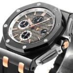 Super Clone Audemars Piguet Royal Oak Offshore Selfwinding Chronograph Black 26415CE 44mm Grey Dial – — bracelet detail