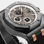 Super Clone Audemars Piguet Royal Oak Offshore Selfwinding Chronograph Black 26415CE 44mm Grey Dial – — side profile