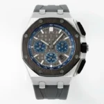 Super Clone Audemars Piguet Royal Oak Offshore Steel 26420ST 42mm Grey Dial — dial close-up