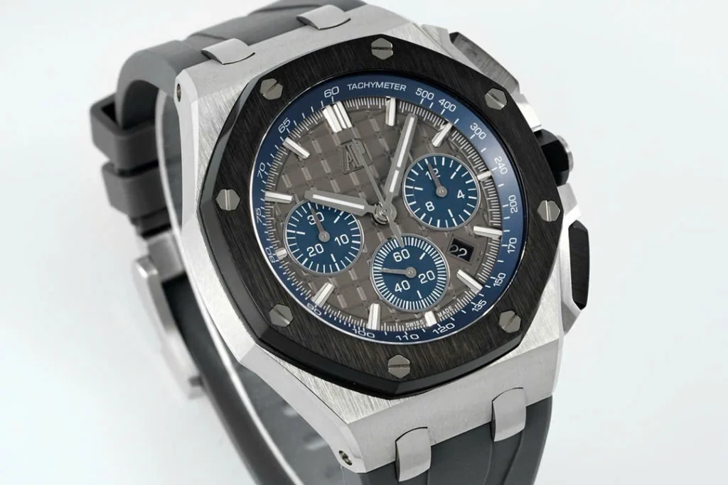 Super Clone Audemars Piguet Royal Oak Offshore Steel 26420ST 42mm Grey Dial — bracelet detail