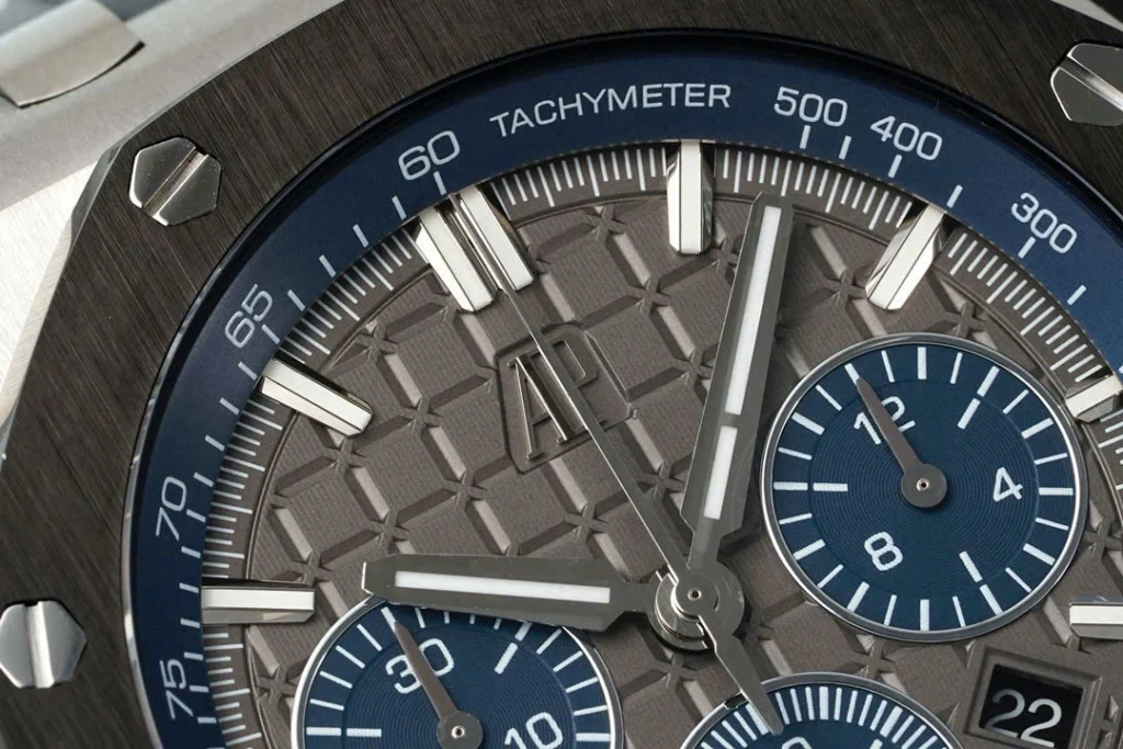 Super Clone Audemars Piguet Royal Oak Offshore Steel 26420ST 42mm Grey Dial — side profile