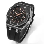 Super Clone Audemars Piguet Royal Oak Offshore in Black 26405CE 44mm – — dial close-up