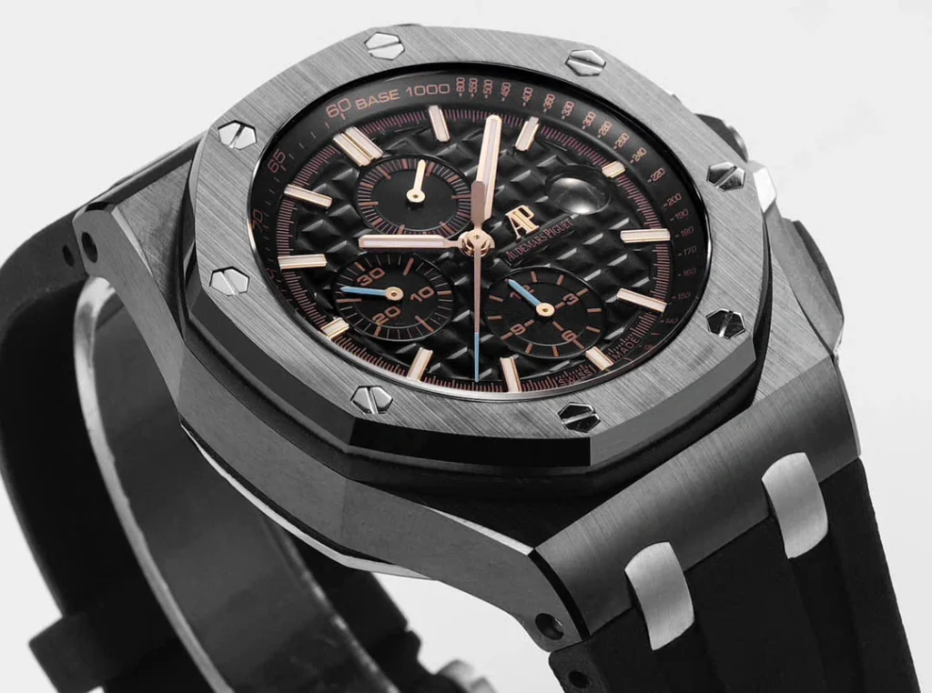 Super Clone Audemars Piguet Royal Oak Offshore in Black 26405CE 44mm – — case and bezel