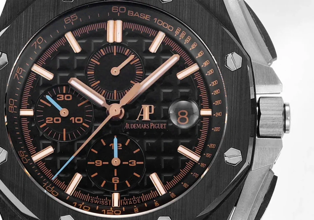 Super Clone Audemars Piguet Royal Oak Offshore in Black 26405CE 44mm – — side profile