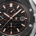 Super Clone Audemars Piguet Royal Oak Offshore in Black 26405CE 44mm – — side profile