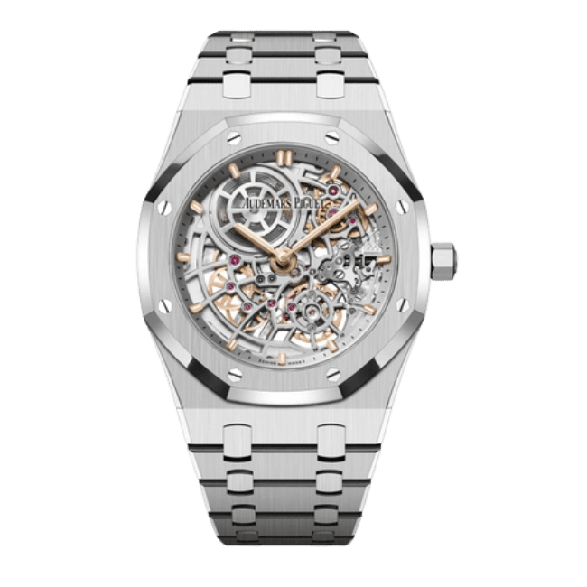Super Clone Audemars Piguet Royal Oak Openworked Extra-Thin 16204ST.OO.1240ST.01 39mm