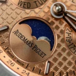 Super Clone Audemars Piguet Royal Oak Perpetual Calendar 26615Ti limited edition Salmon dial 41mm – — side profile