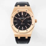 Super Clone Audemars Piguet Royal Oak Selfwinding 15400OR 41mm Rose Gold Steel — dial close-up