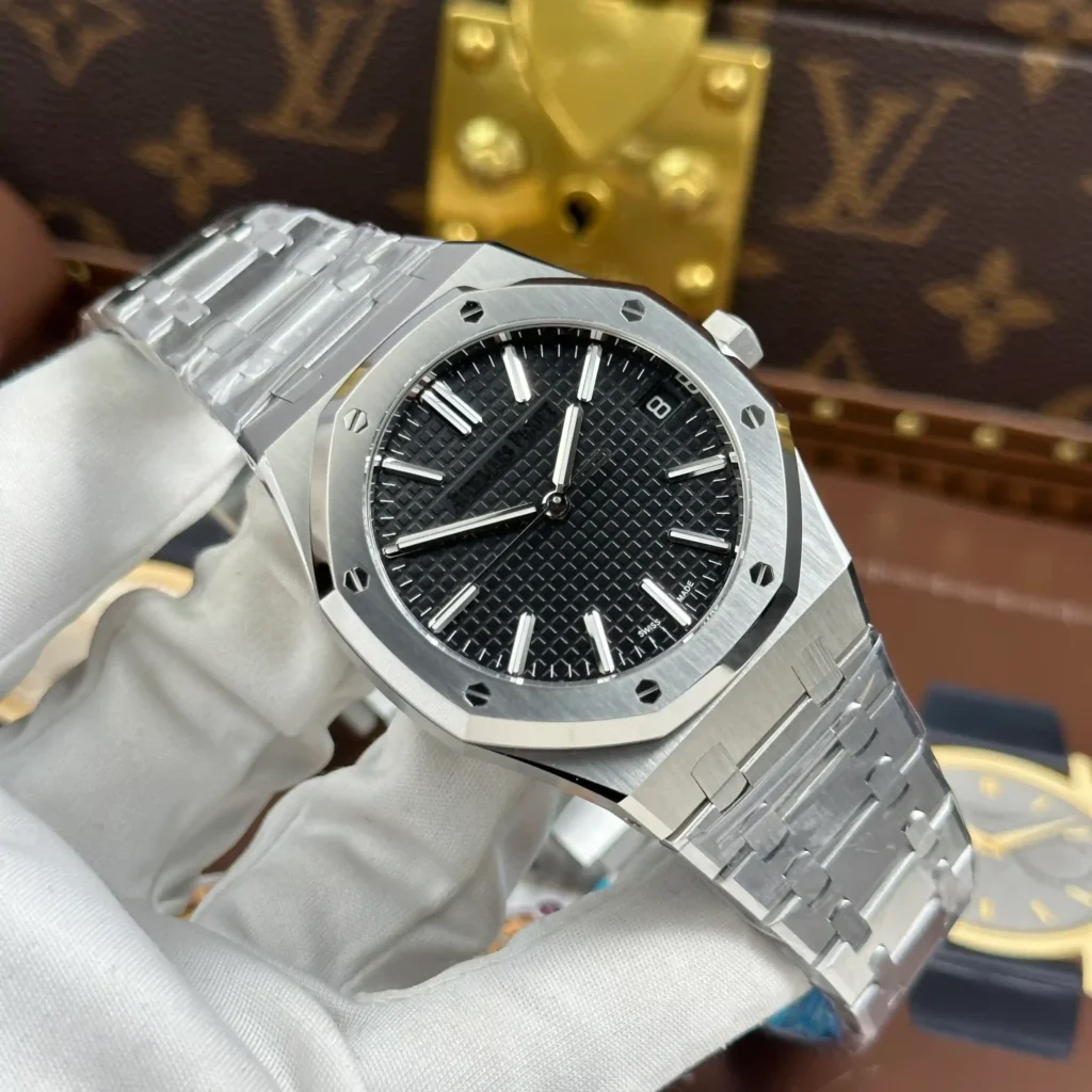 Super Clone Audemars Piguet Royal Oak 41mm Steel Bracelet Steel — bracelet detail