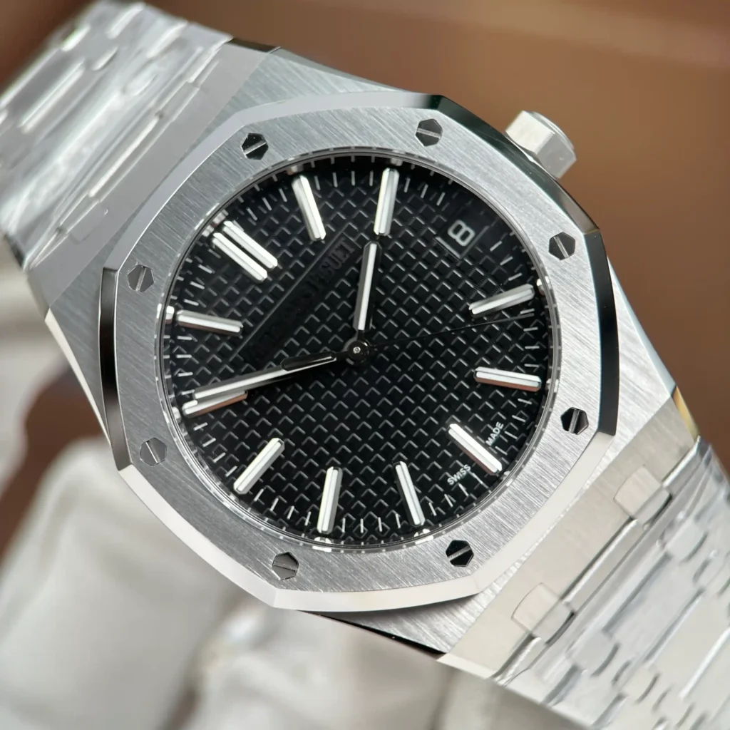 Super Clone Audemars Piguet Royal Oak 41mm Steel Bracelet Steel — clasp and links