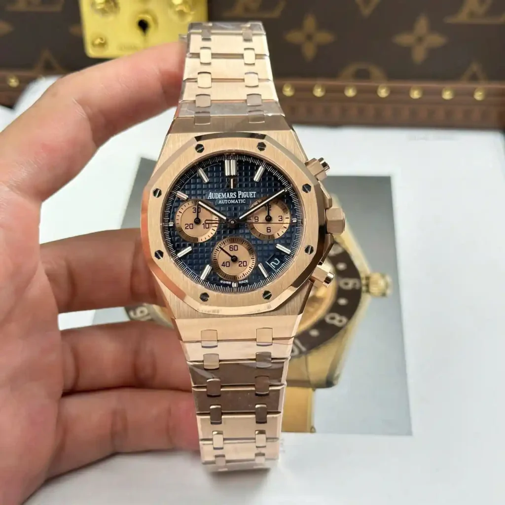 Super Clone Audemars Piguet Royal Oak 41mm Steel Bracelet Steel — dial close-up