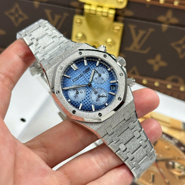 Super Clone Audemars Piguet Royal Oak 41mm Steel Bracelet Steel — case and bezel