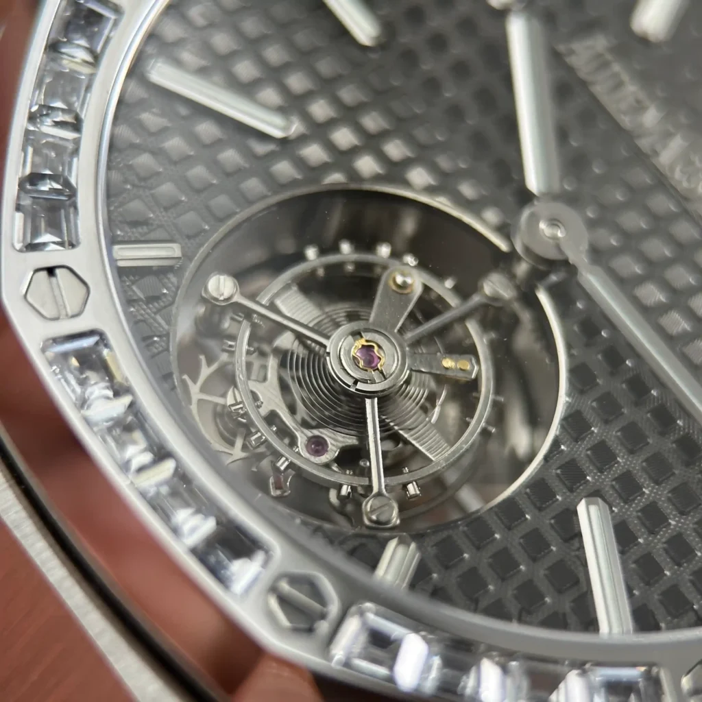 Super Clone Audemars Piguet Royal Oak Selfwinding Flying Tourbillon 26516PT.ZZ.1220PT.01 — clasp and links
