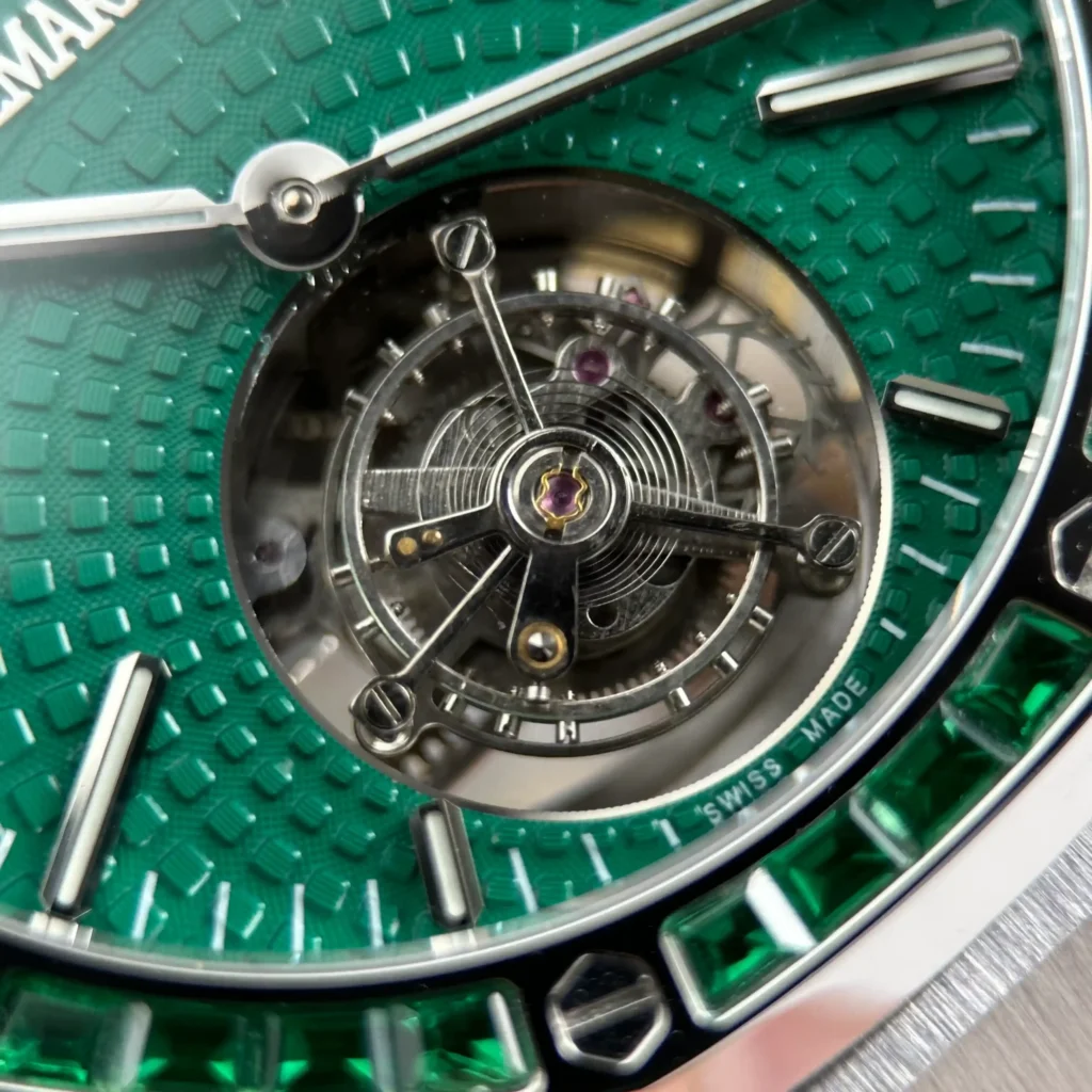 Super Clone Audemars Piguet Royal Oak Selfwinding Flying Tourbillon 26532IC.EE.1220TI.01 41mm – Cuttomize Version — view 9