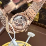 Super Clone Audemars Piguet Royal Oak Selfwinding Flying Tourbillon 26730OR.OO.1320OR.05 41mm — movement / caseback view