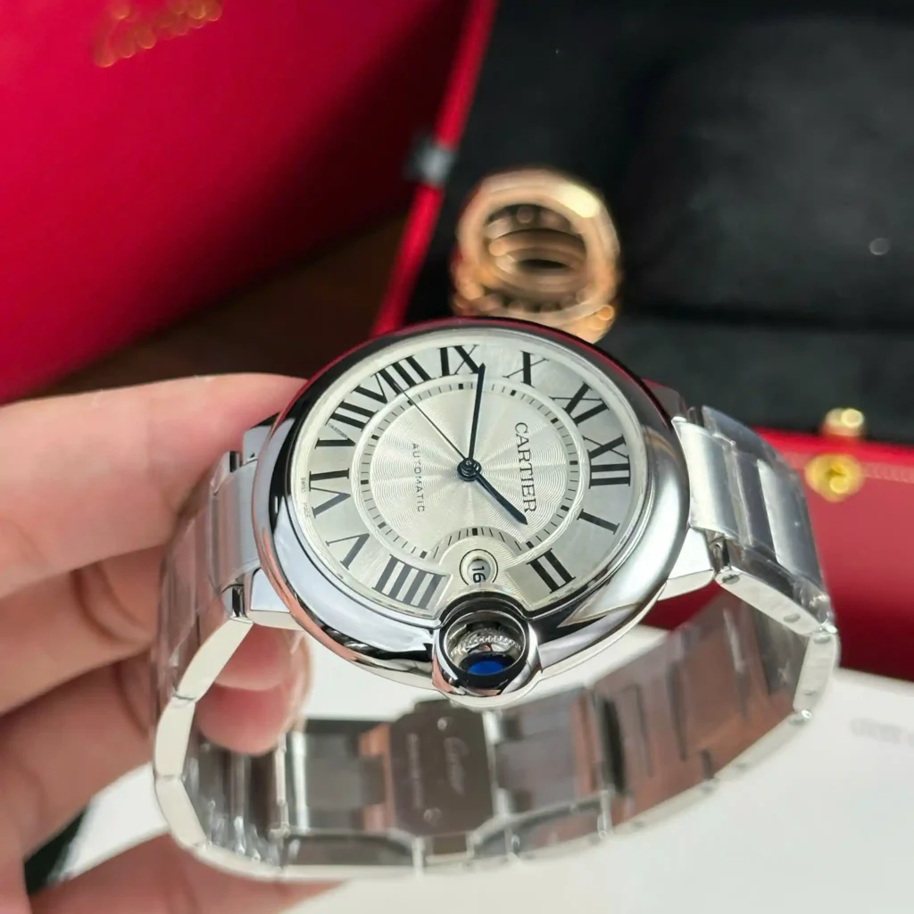 Super Clone Cartier 42mm Steel — bracelet detail