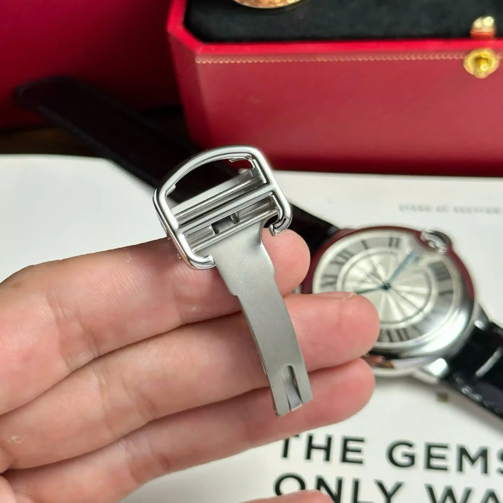 Super Clone Cartier 42mm Steel — view 9