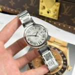 Super Clone Cartier 40mm Steel — case and bezel