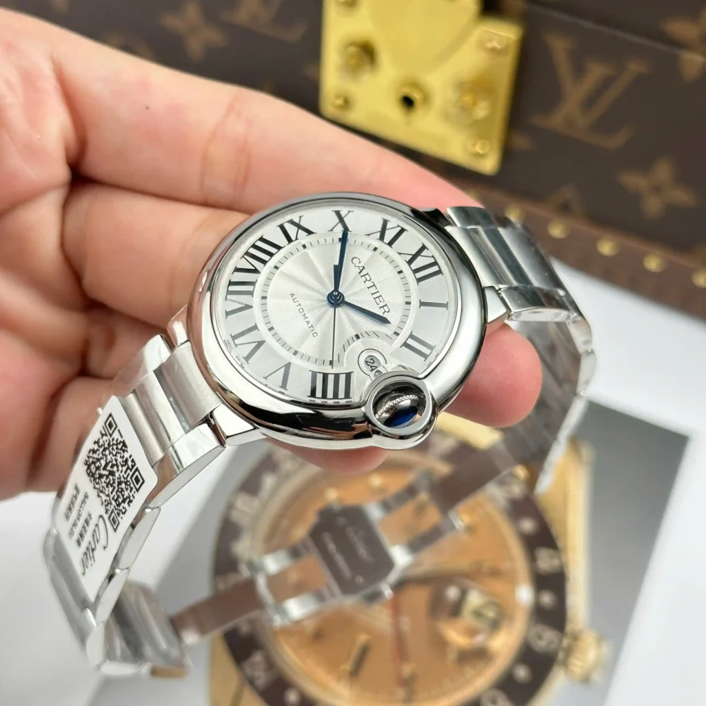 Super Clone Cartier 40mm Steel — bracelet detail