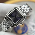 Super Clone Cartier Steel — case and bezel