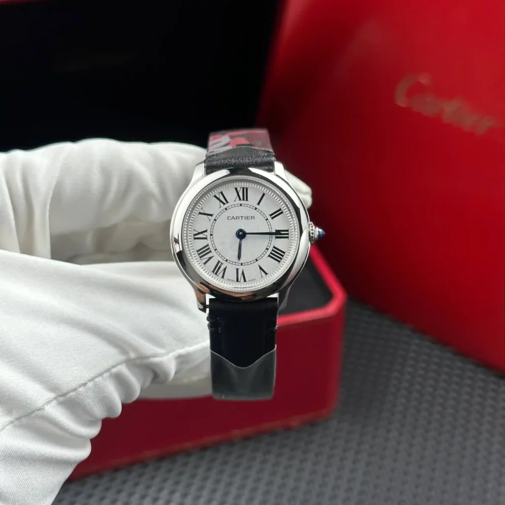 Super Clone Cartier 29mm Steel — case and bezel