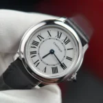 Super Clone Cartier 29mm Steel — side profile