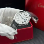 Super Clone Cartier 36mm Steel — bracelet detail