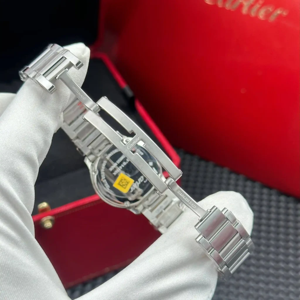 Super Clone Cartier 29mm Steel — view 10