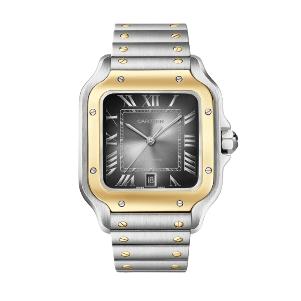 Super Clone Cartier Santos De Cartier CRW2SA0030 Demi Yellow Gold
