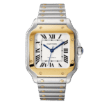 Super Clone Cartier Santos De Cartier Two Tone W2SA0006 35.5mm