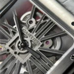 Super Clone Cartier Santos Large Skeleton WHSA0009 39mm — bracelet detail