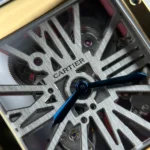 Super Clone Cartier Santos Large Skeleton WHSA0012 — clasp and links