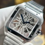 Super Clone Cartier Santos Large Skeleton WHSA0015 39mm — bracelet detail