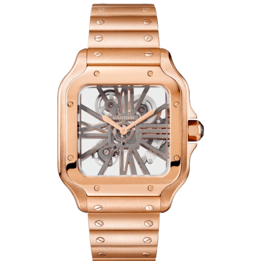 Super Clone Cartier Santos Large Skeleton WHSA0016